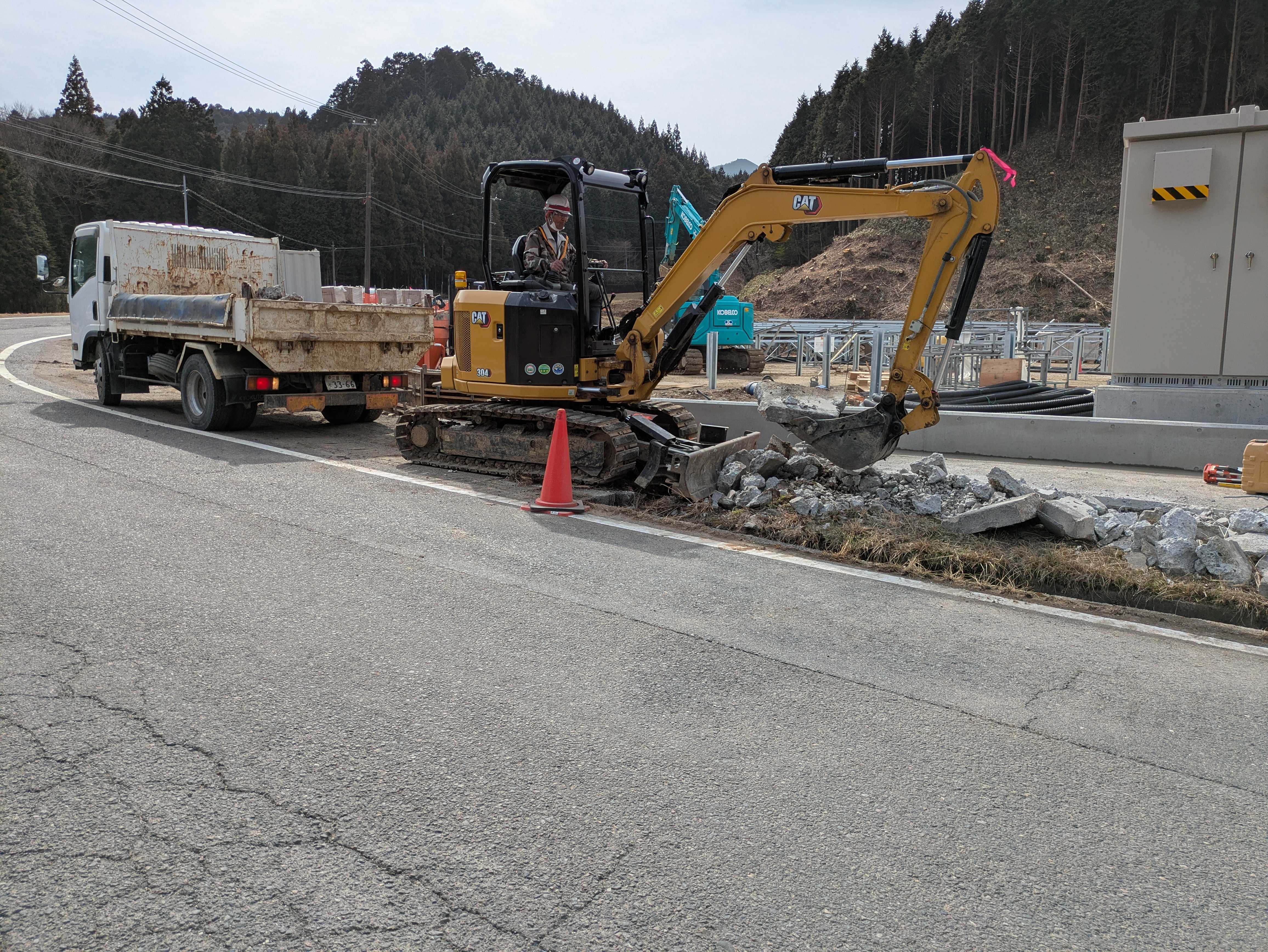 Civil construction site